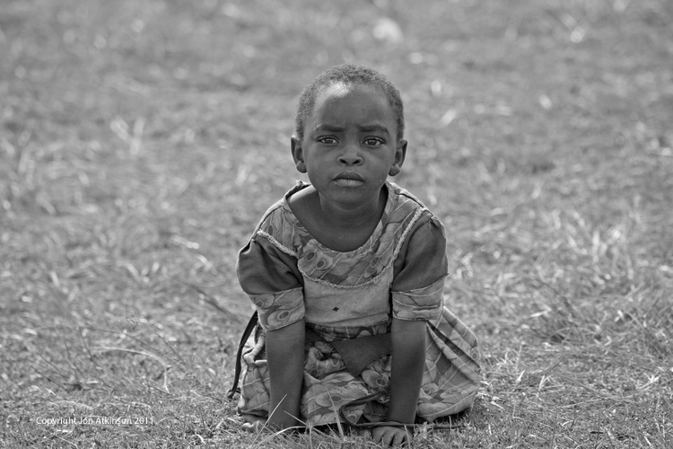 Young Girl, Tanzania. Young Girl, Tanzania